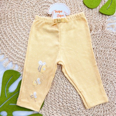 Kit 3 Calças - Bem Me Quer Abelhas - Off White, Amarelo e Mostarda